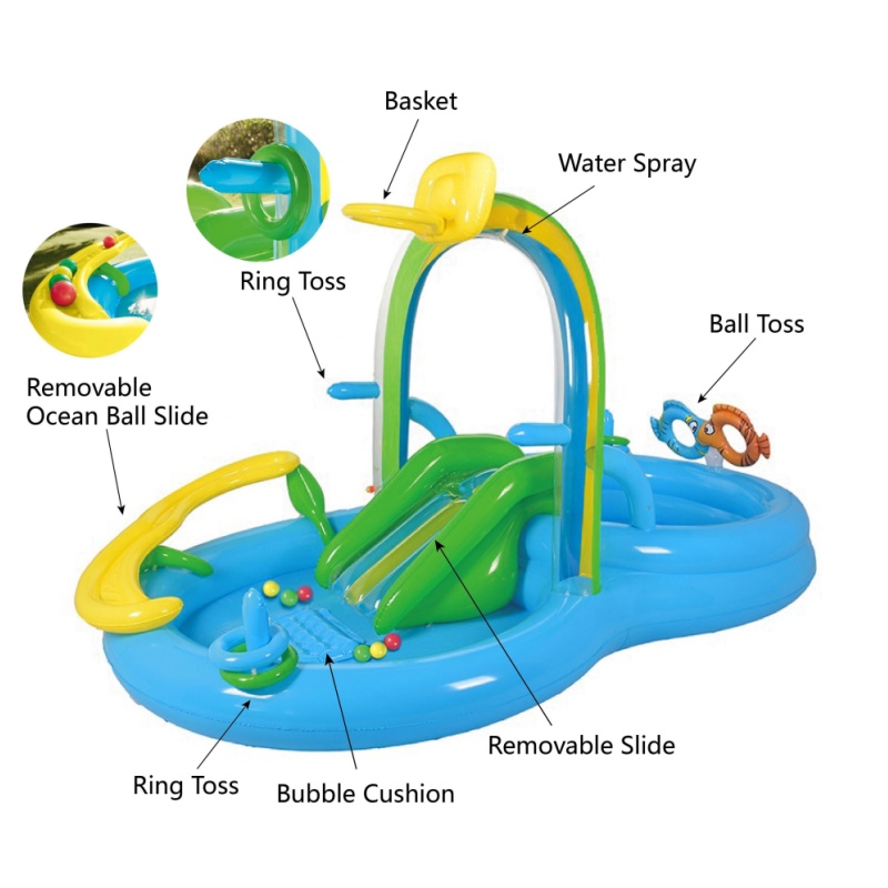 8 Shape Water Slide