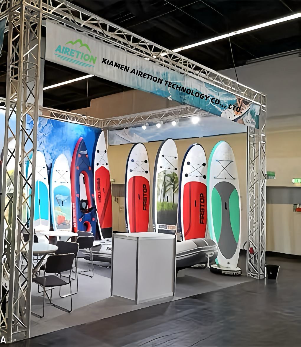 The 5th CBEE Xiamen Global Cross border E-commerce Expo showcases innovative Supboard and inflatable boat products