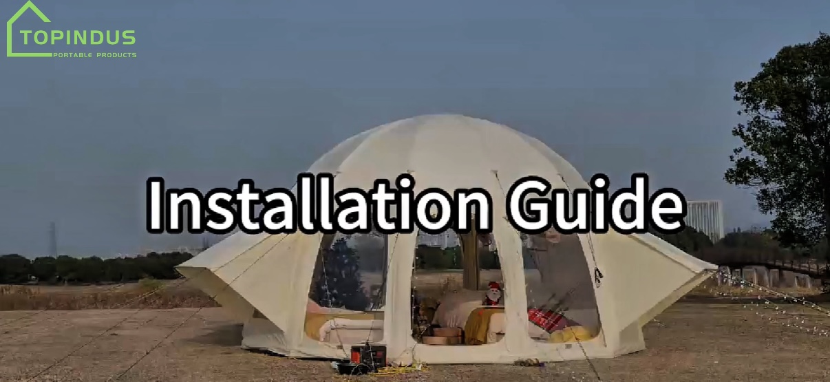 OEM outdoor inflatable tents, tailored for camping, parties, and various outdoor activities